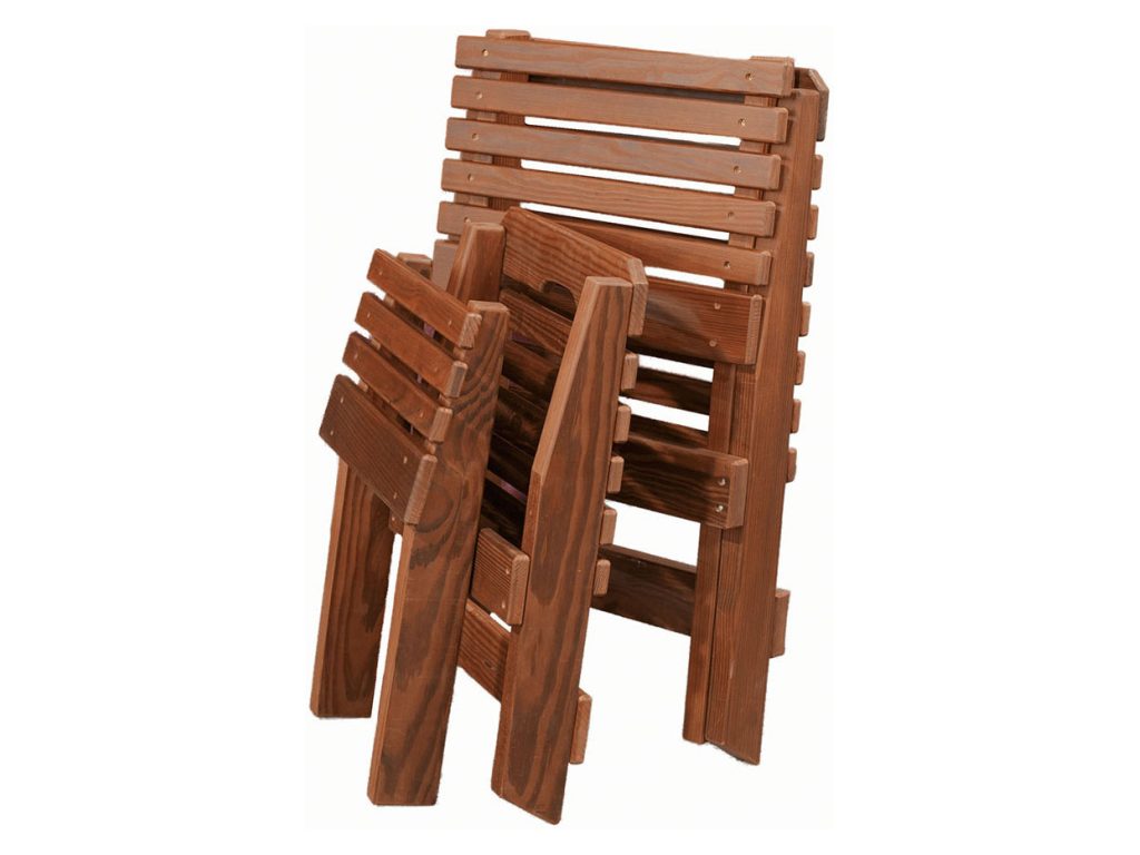 Amish Furniture of NE Kid’s Fisherman’s Chair, alternate view