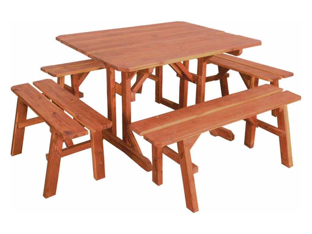 Amish Furniture of NE Picnic Table Collection