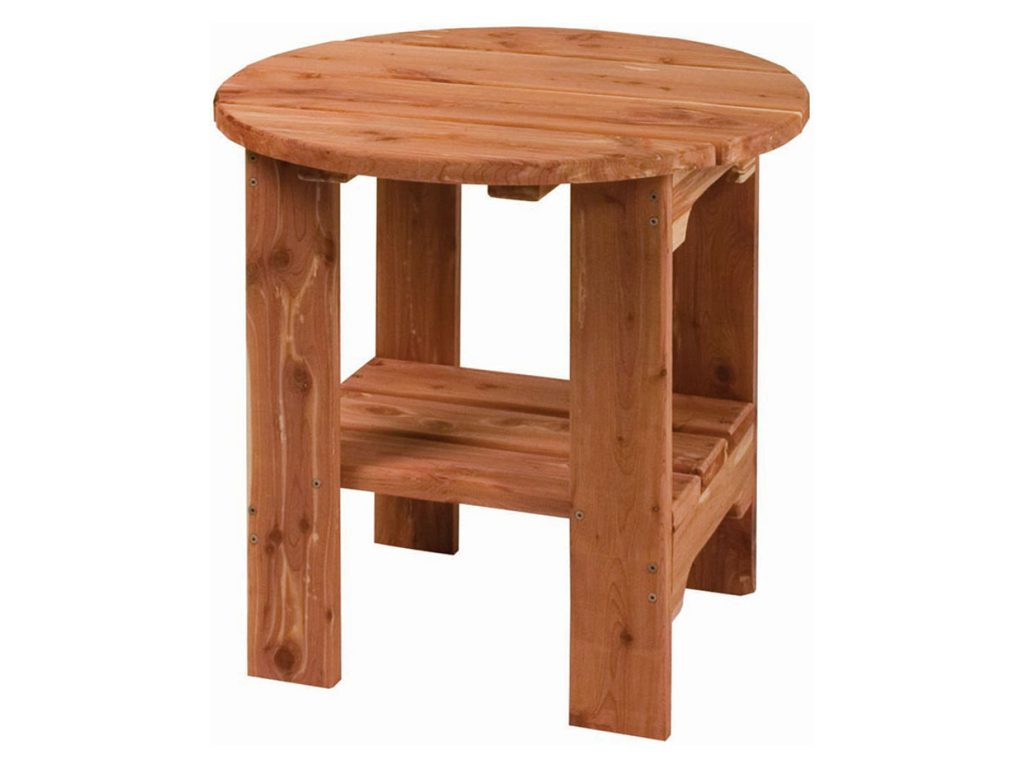 Amish Furniture of NE Round Side Table