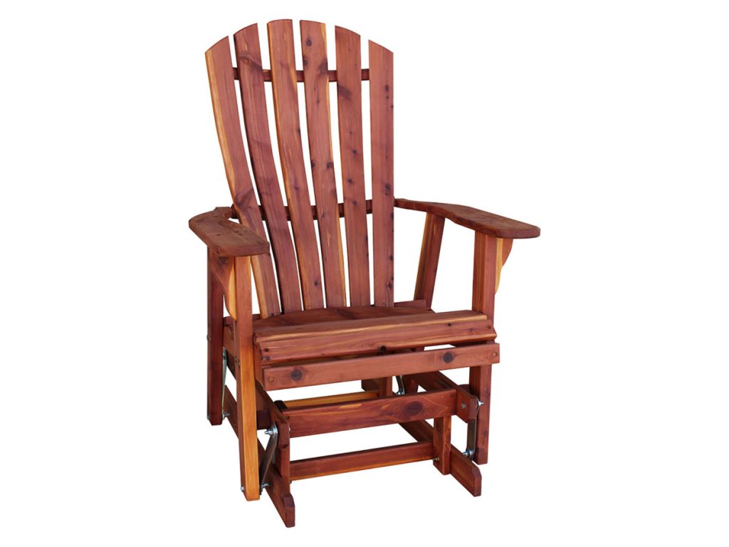 Amish Furniture of NE Lumbar Support Adirondack Glider Chair Accessory