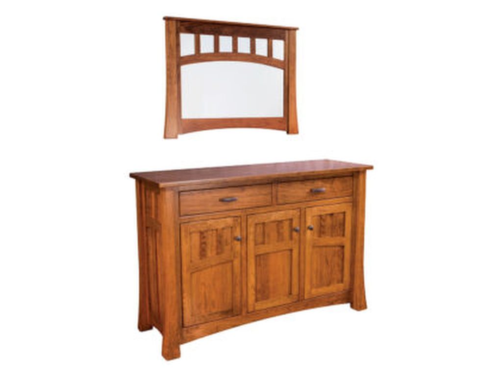 Amish Furniture of NE Arlington Buffet, alternate view