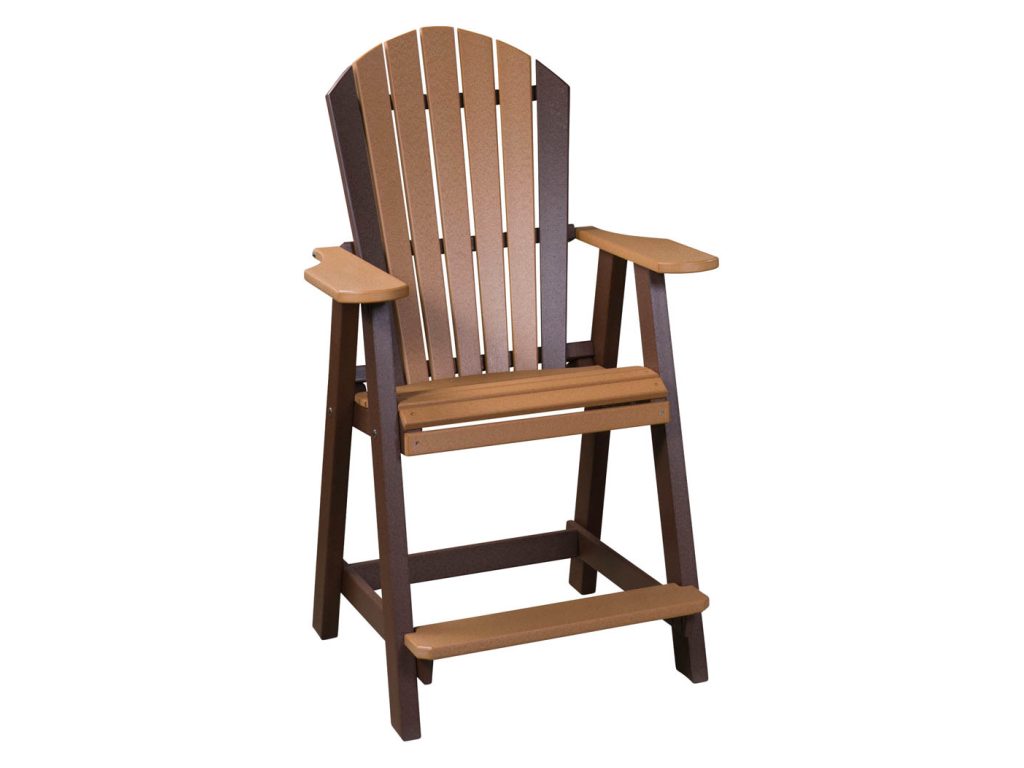 Amish Furniture of NE Adirondack Balcony Chair Accessory