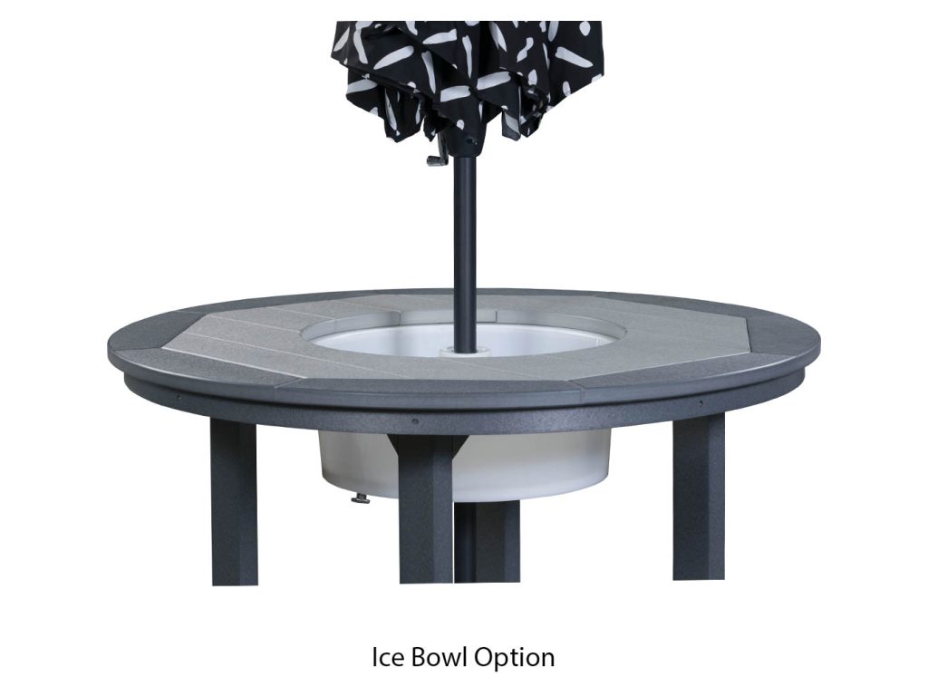Round Pub Table – 48″Round, alternate view