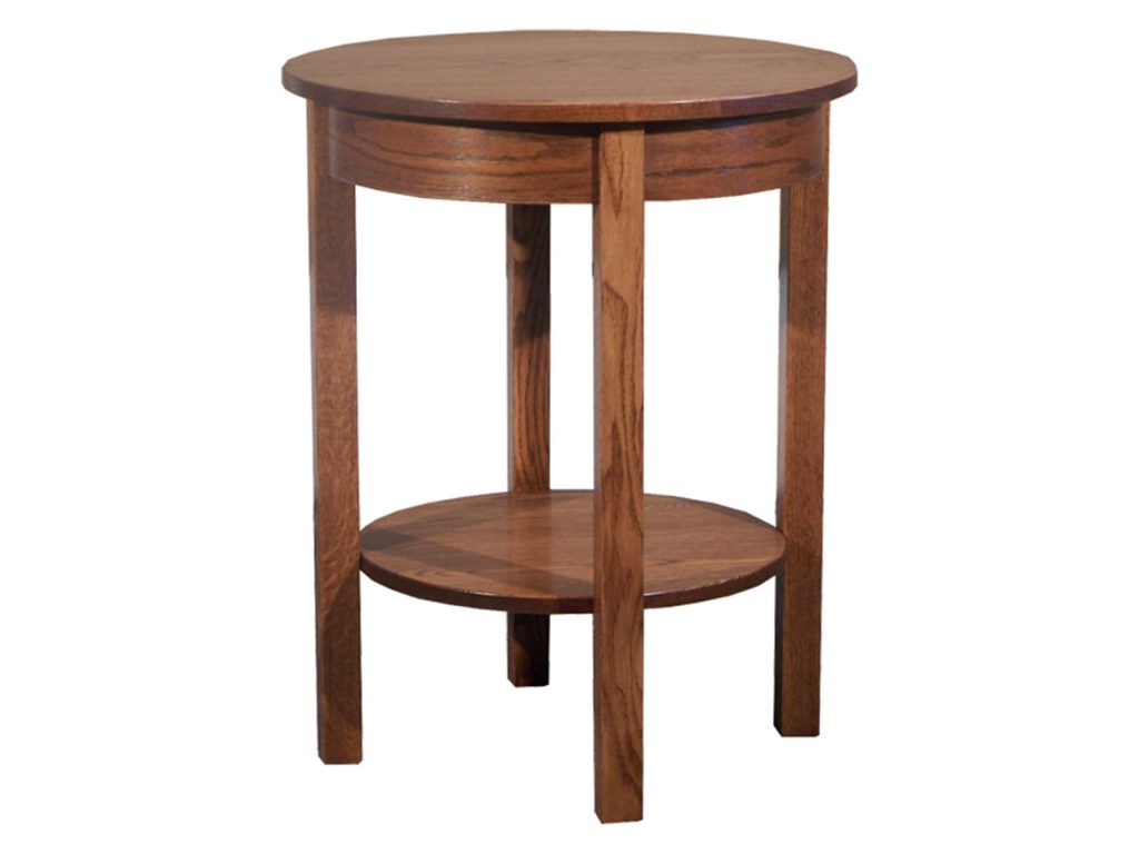 Amish Furniture of NE Mission Round Table