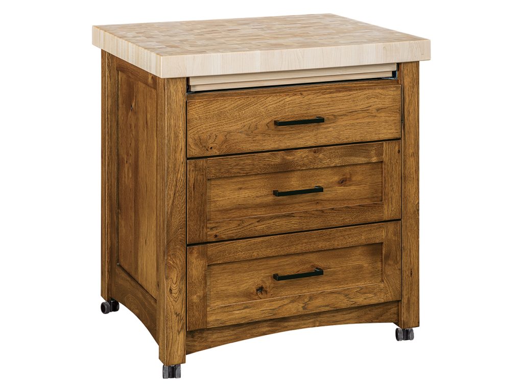 Amish Furniture of NE Kenton Island Kitchen Island