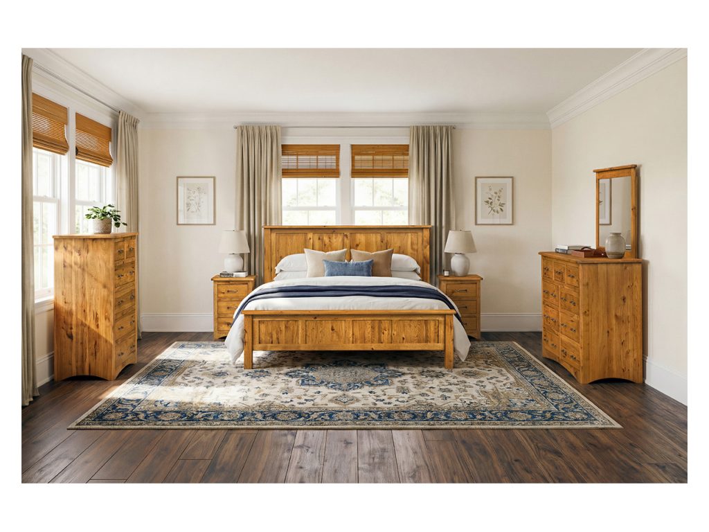 Amish Furniture of NE Hudson Mule Dresser Mirror, alternate view