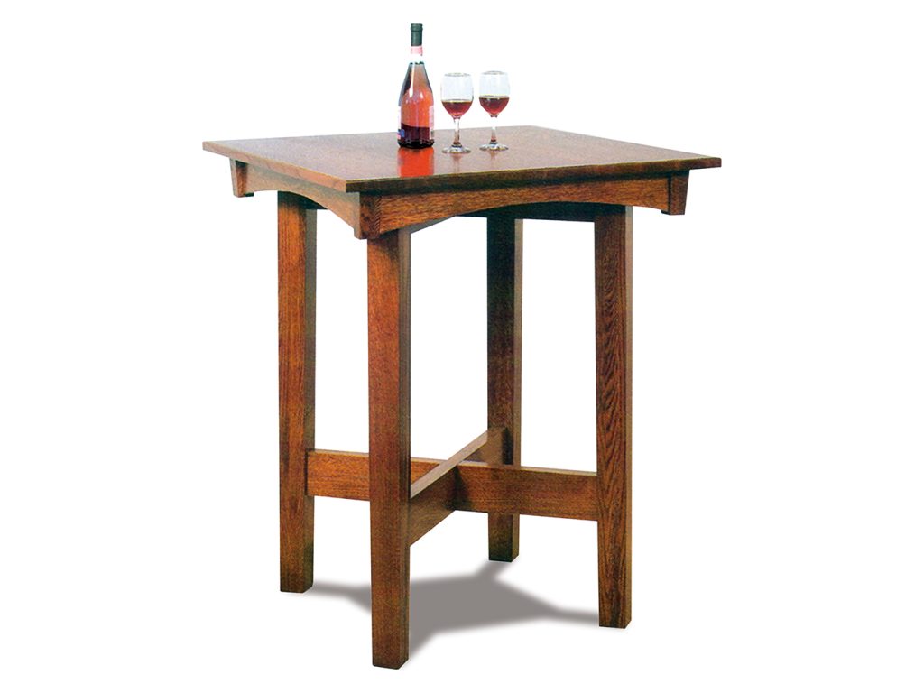 Amish Furniture of NE Arts & Crafts Pub Table