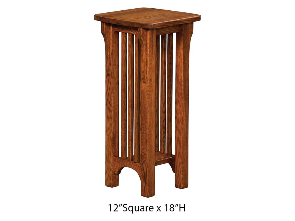 Amish Furniture of NE Craftsman Mission Plant Stand, alternate view