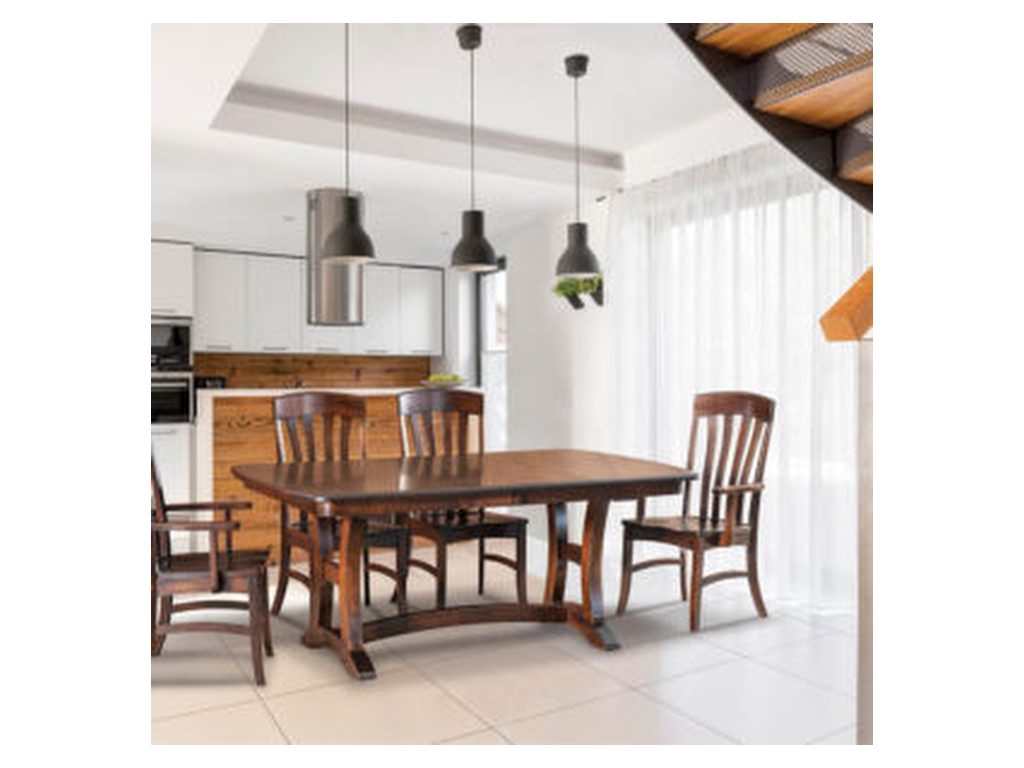 Amish Furniture of NE Horizon Dining Table, alternate view