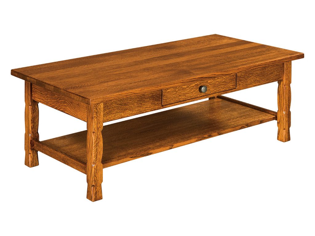 Amish Furniture of NE Rock Island Coffee Table Kitchen Island
