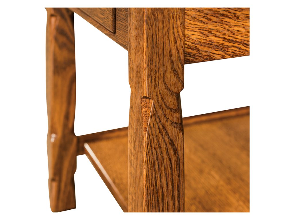 Amish Furniture of NE Rock Island Coffee Table Kitchen Island, alternate view