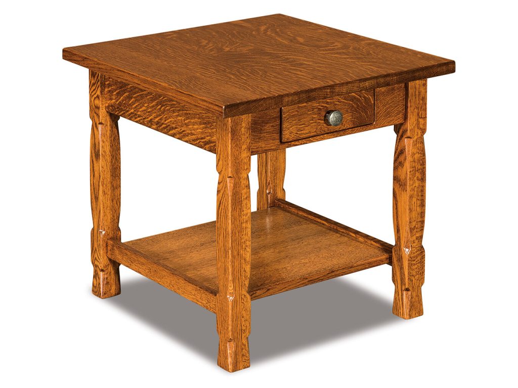 Amish Furniture of NE Rock Island End Table Kitchen Island