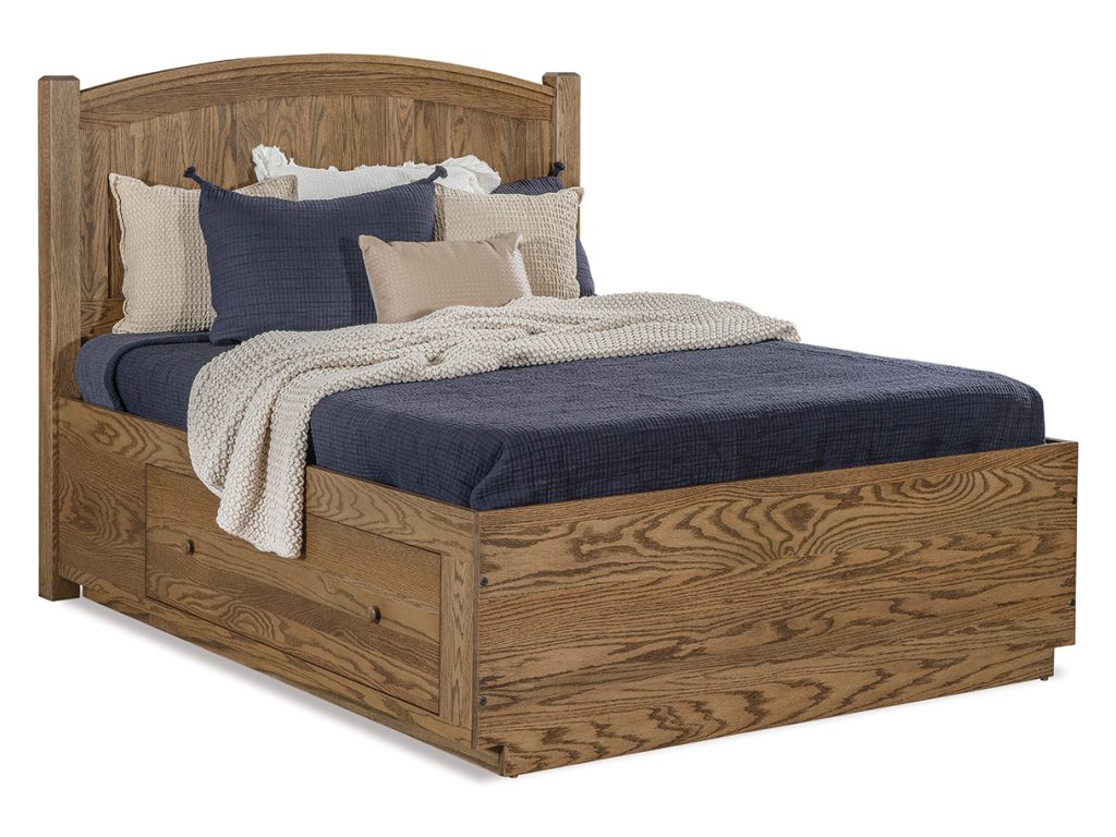 Amish Furniture of NE Platform Bed – Large Drawer, alternate view