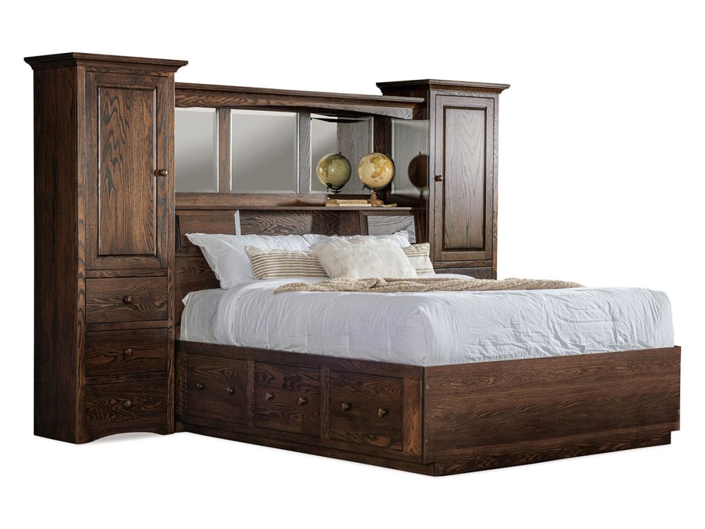 Amish Furniture of NE Trail Wall Unit, alternate view