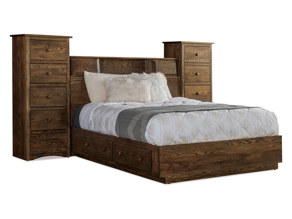 Amish Furniture of NE Trail Wall Unit, alternate view