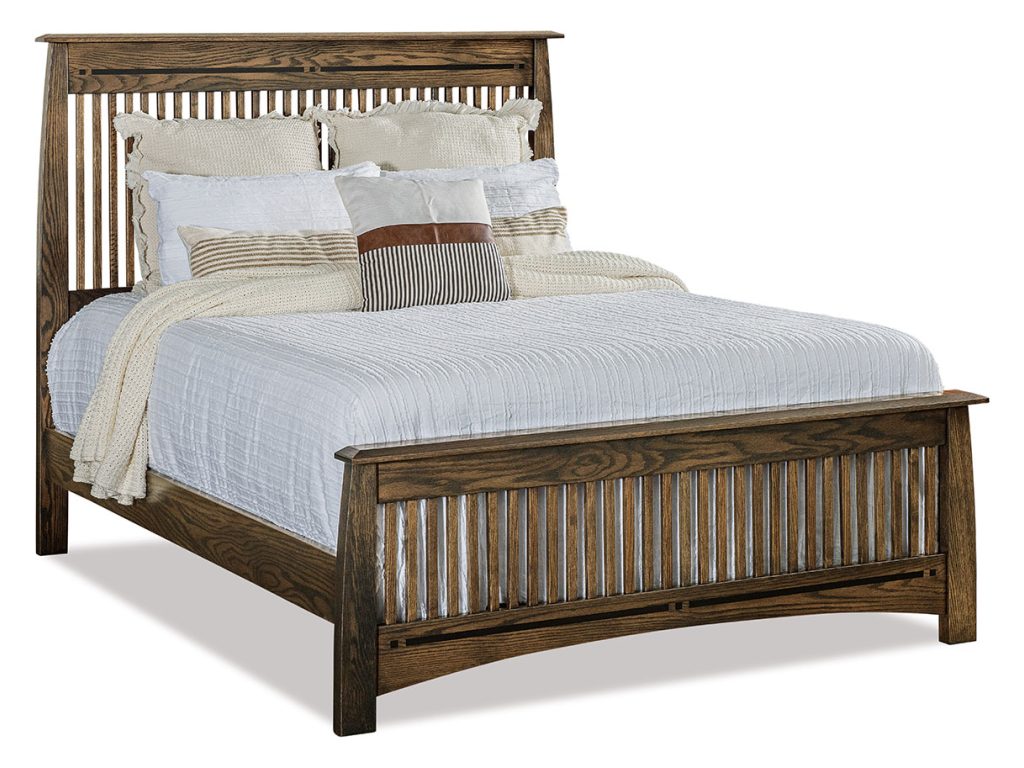 Amish Furniture of NE Boulder Creek Mission Bed
