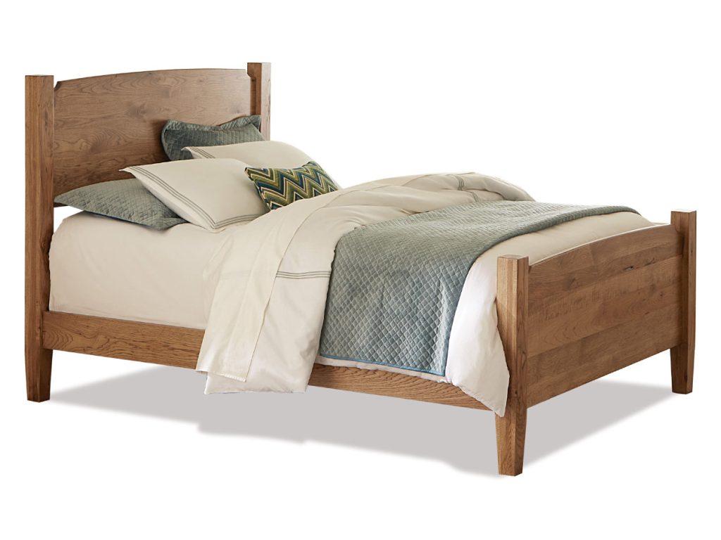 Amish Furniture of NE Imperial Bed With Short Posts