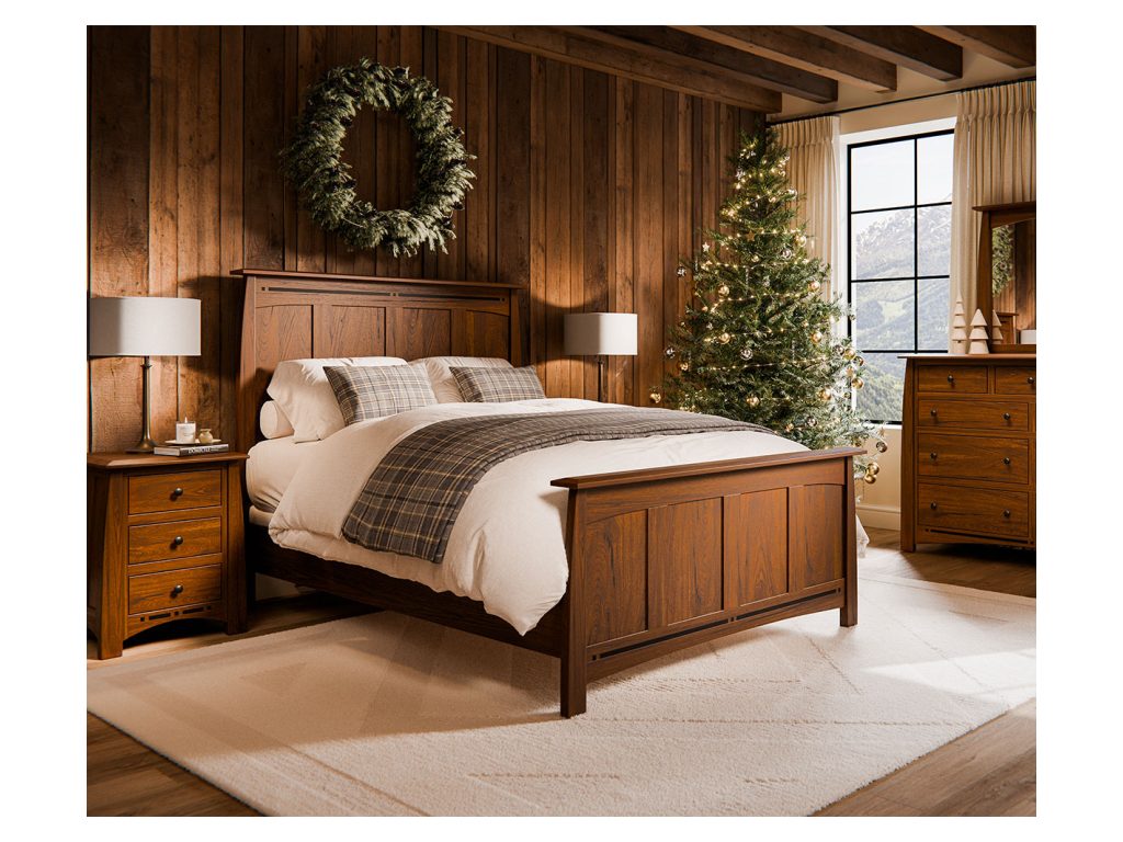 Amish Furniture of NE Boulder Creek Gentleman’s Chest, alternate view