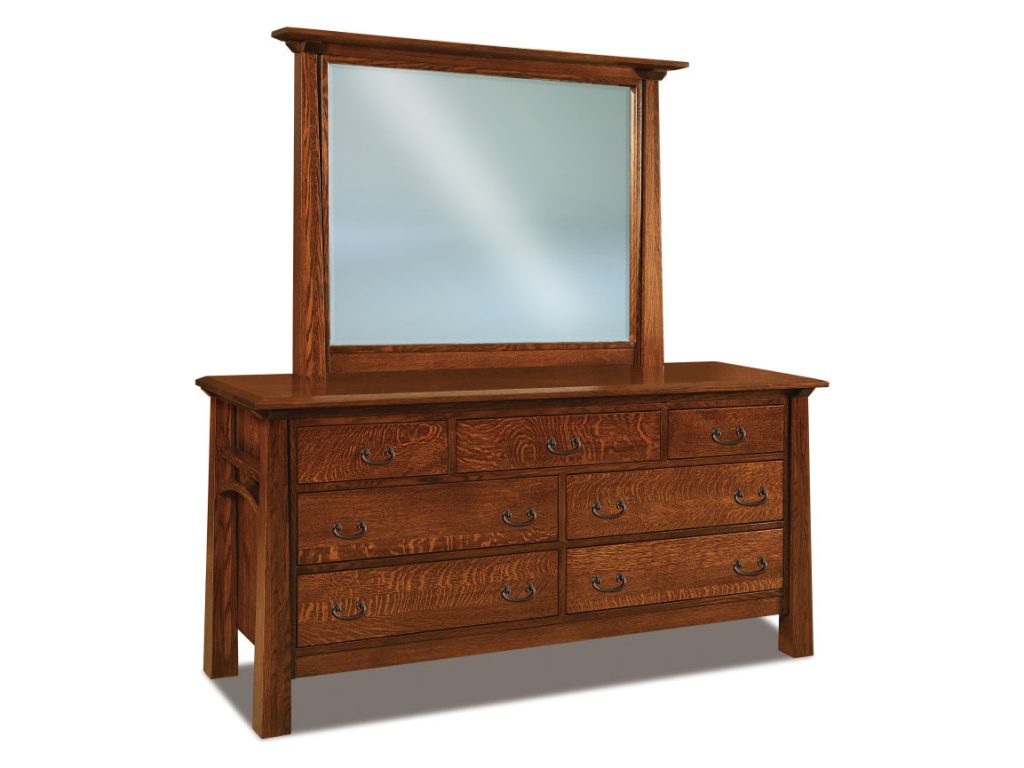 Artesa 7 Drawer Dresser – 33¼”H Mirror Dresser Mirror