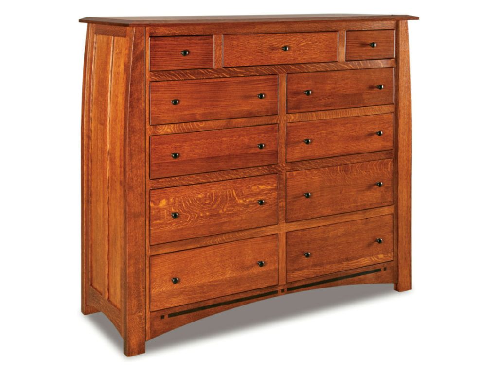 Boulder Creek 11 Drawer Double Chest