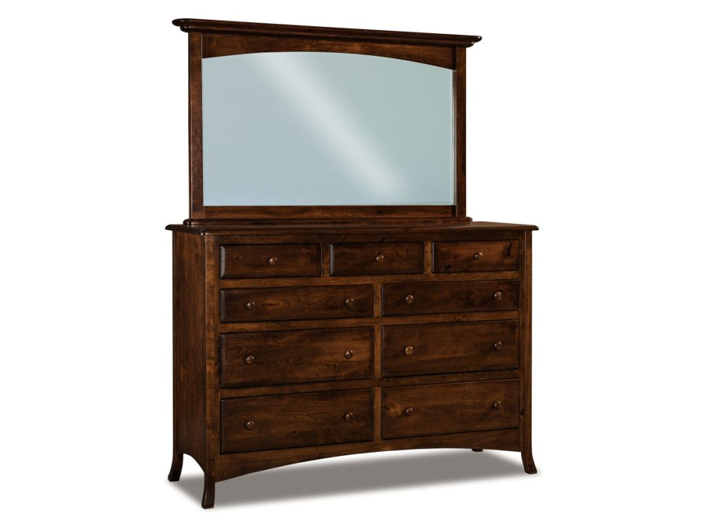 Carlisle 9 Drawer Dresser Mirror
