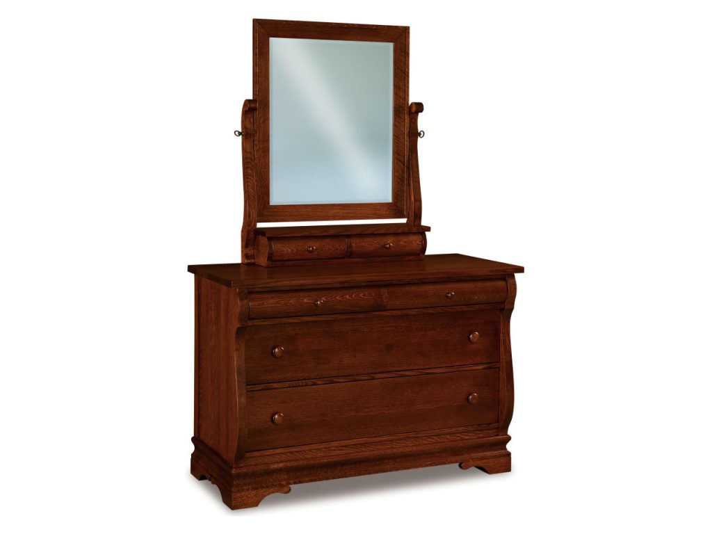 Chippewa Sleigh 4 Drawer Dresser – 49″W Dresser