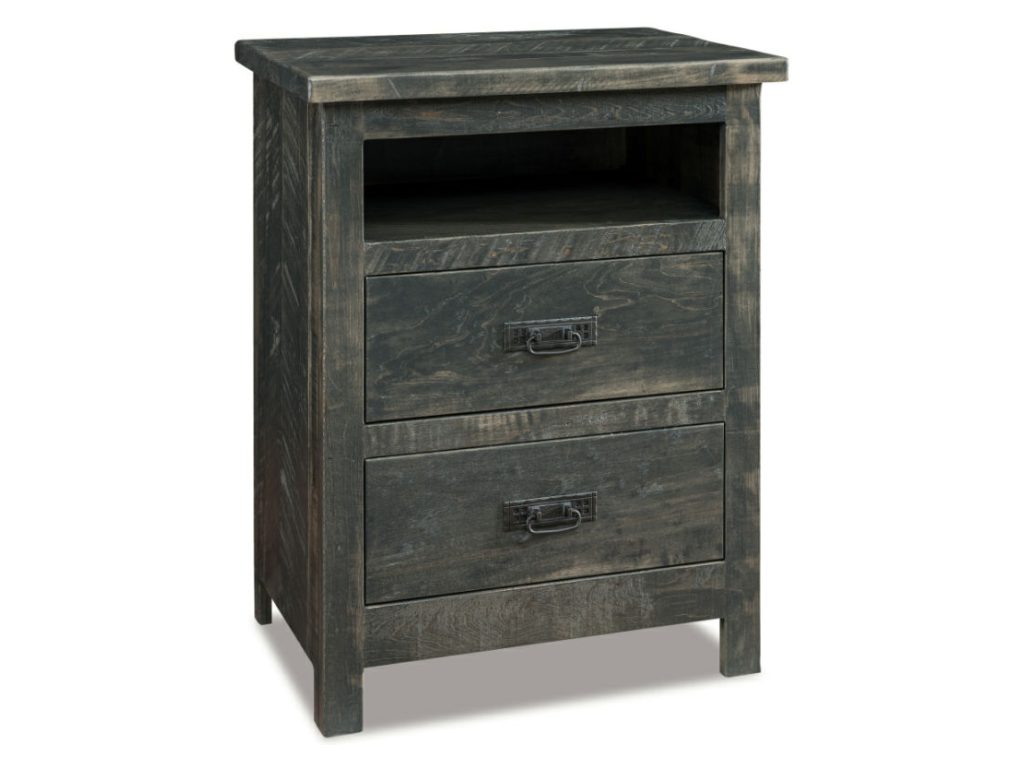 Amish Furniture of NE Dumont 2 Drawer Nightstand