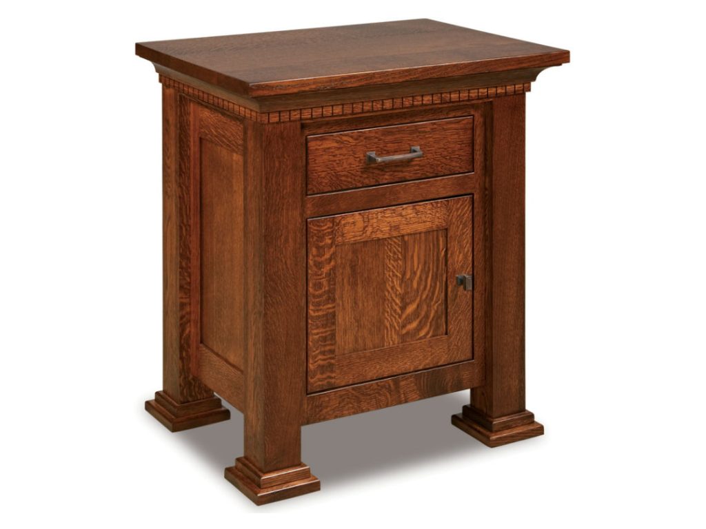 Empire 1 Drawer 1 Door Nightstand Drawer Nightstand
