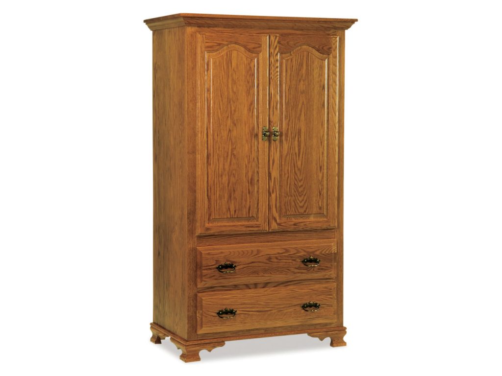 Amish Furniture of NE Heritage Chest Armoire Armoire Cabinet