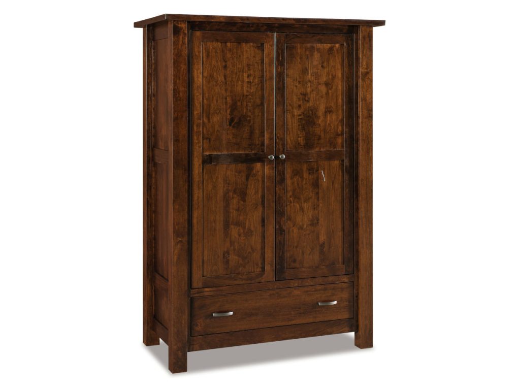 Amish Furniture of NE Heidi Wardrobe Armoire