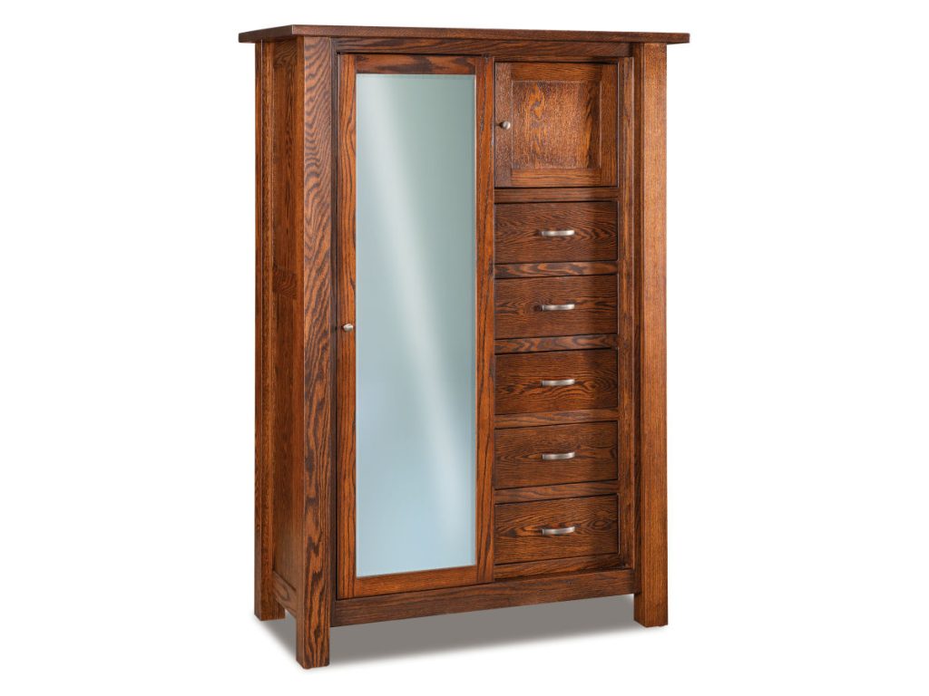 Heidi Sliding Door Chifferobe Armoire Cabinet