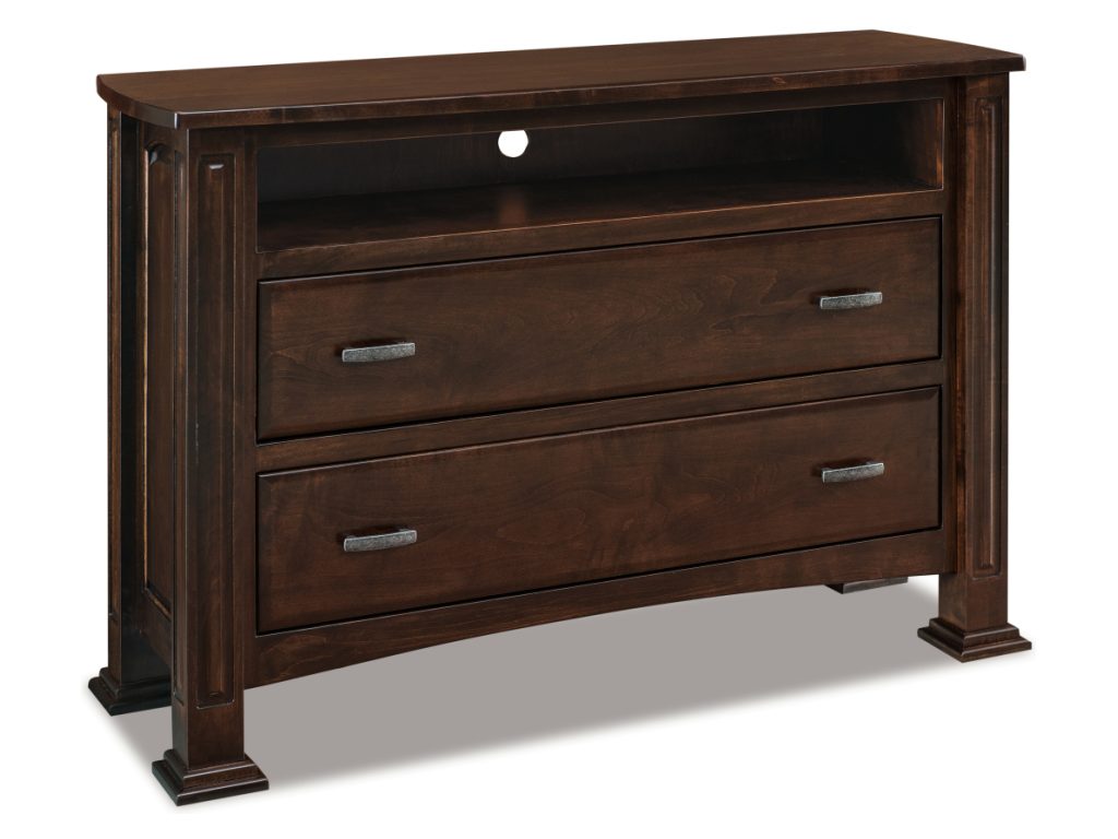 Amish Furniture of NE Lexington 2 Drawer Media Chest