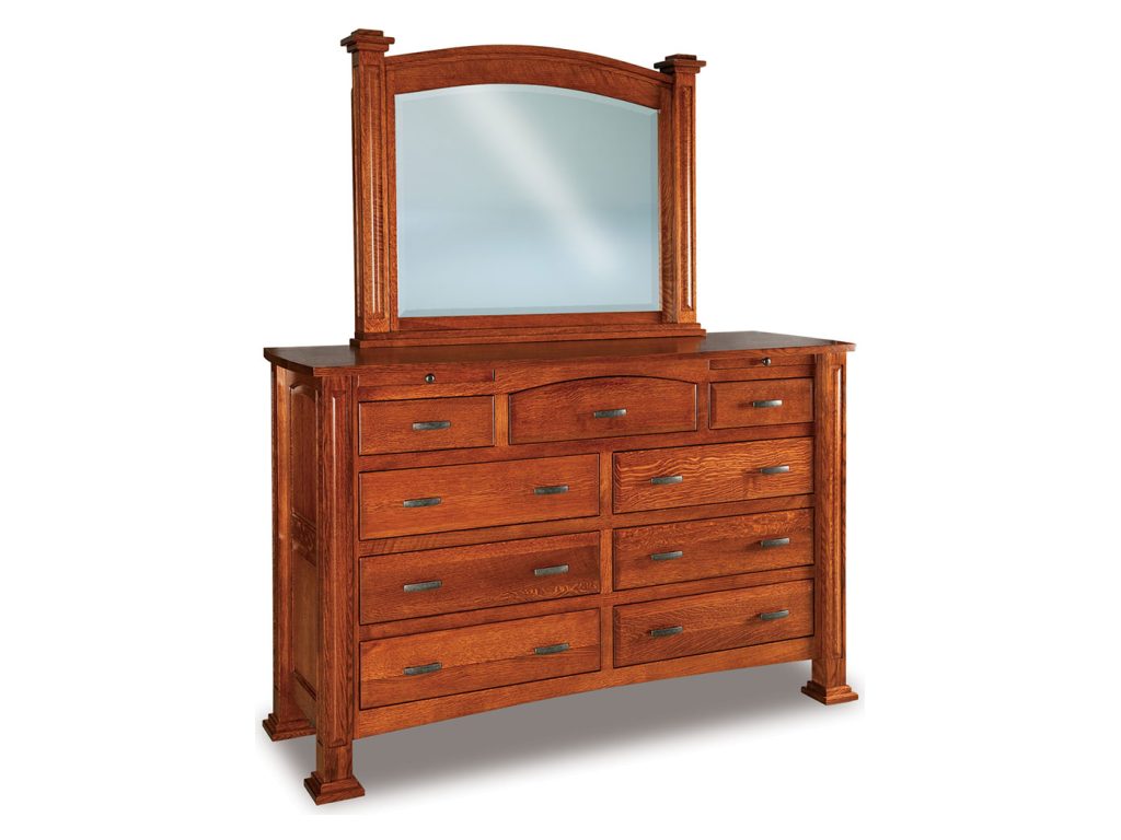 Lexington 9 Drawer Dresser With Jewelry Drawer Mirror Dresser Mirror