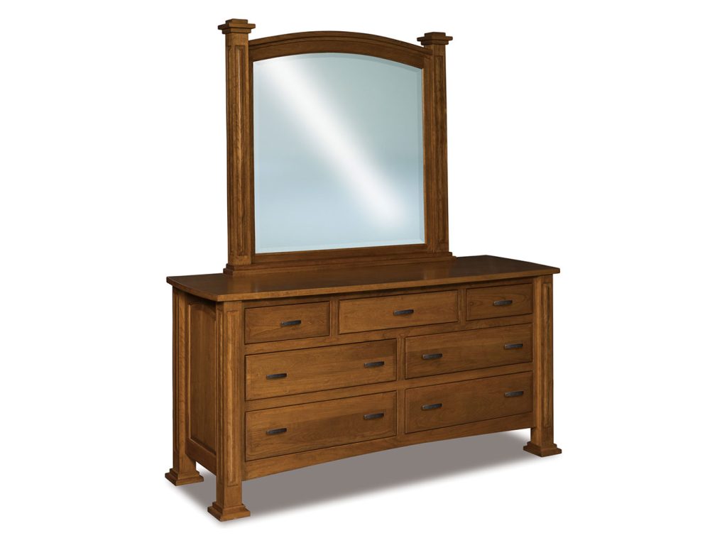 Lexington 7 Drawer Dresser Mirror
