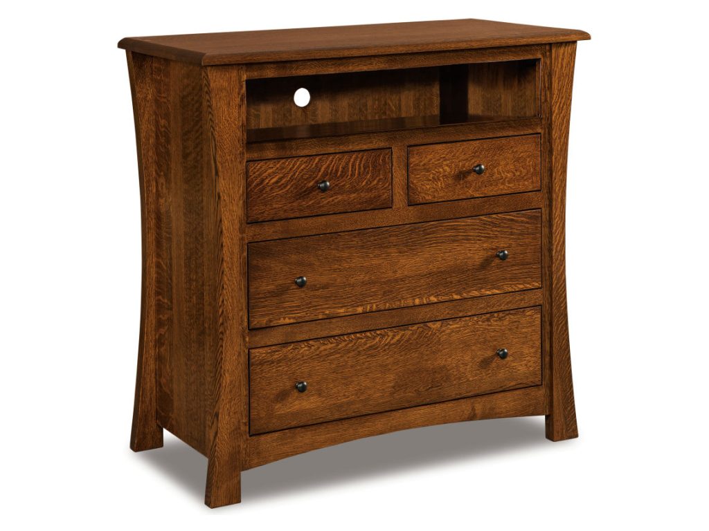 Amish Furniture of NE Matison 4 Drawer Media Chest