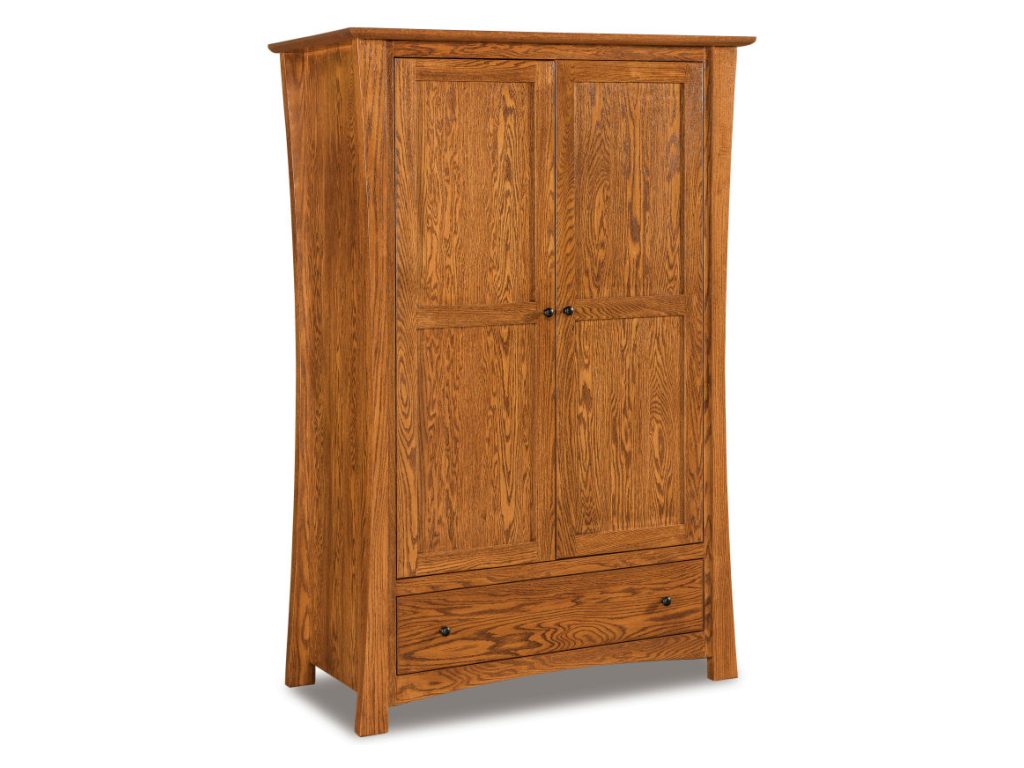 Amish Furniture of NE Matison Wardrobe Armoire