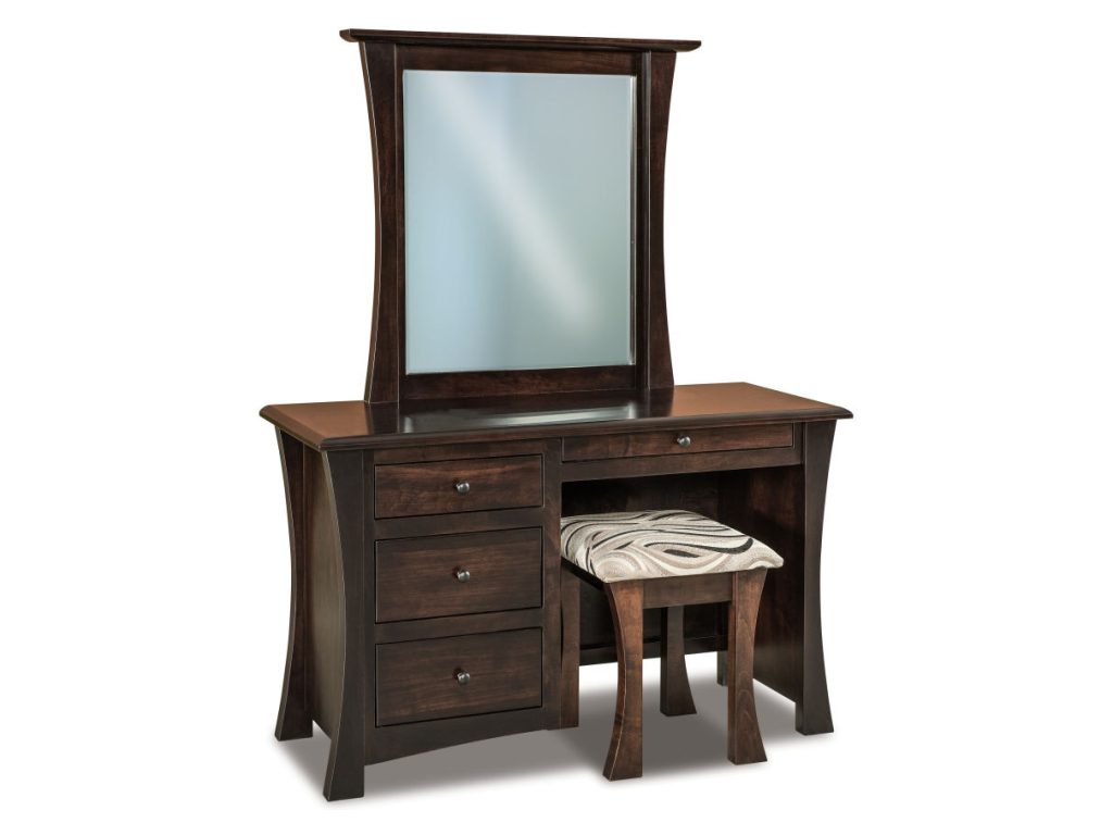 Amish Furniture of NE Matison Vanity Dresser Bench