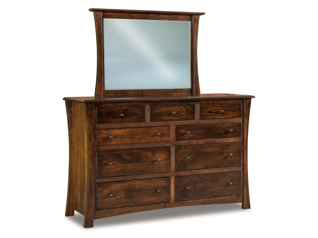 Matison 9 Drawer Mule Dresser Mirror