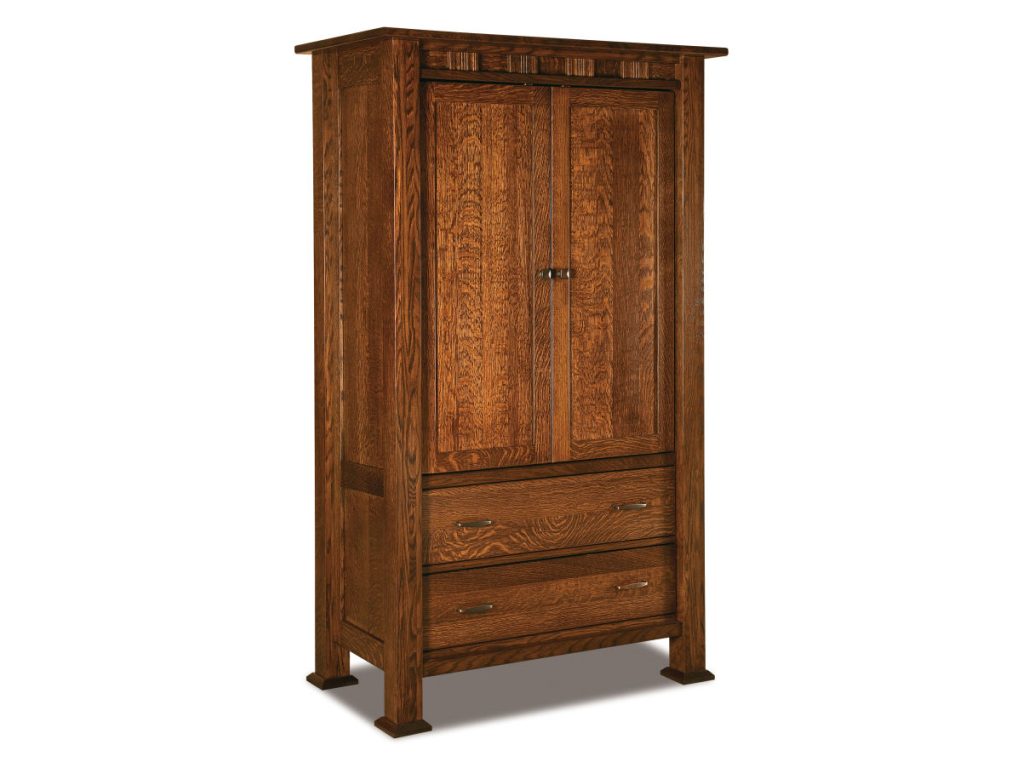 Amish Furniture of NE Sequoyah Armoire Armoire Cabinet