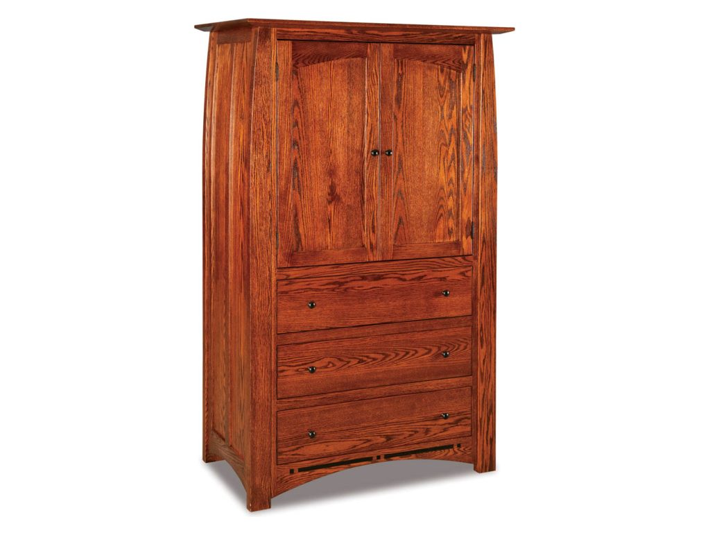 Amish Furniture of NE Boulder Creek Armoire Armoire Cabinet