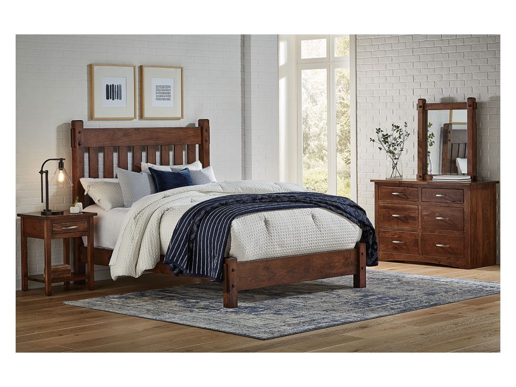 Amish Furniture of NE Denver 4 Drawer Media Chest, alternate view