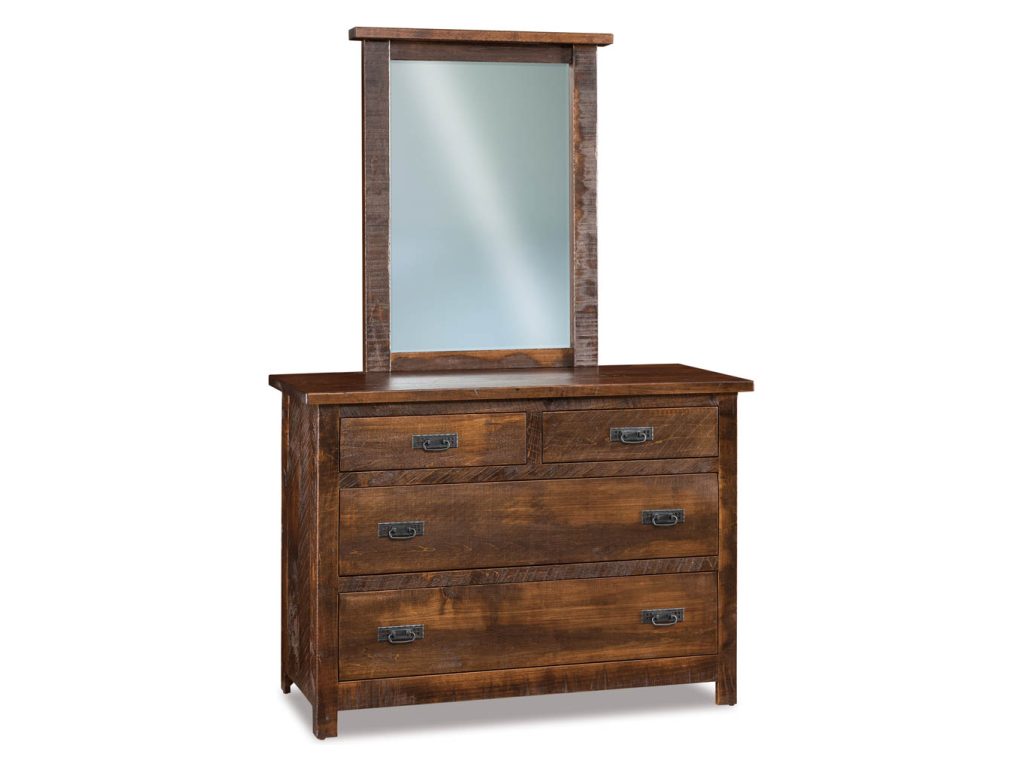 Dumont 4 Drawer Dresser Mirror