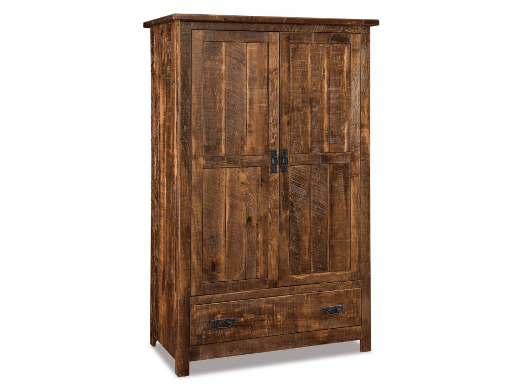 Amish Furniture of NE Dumont Wardrobe Armoire