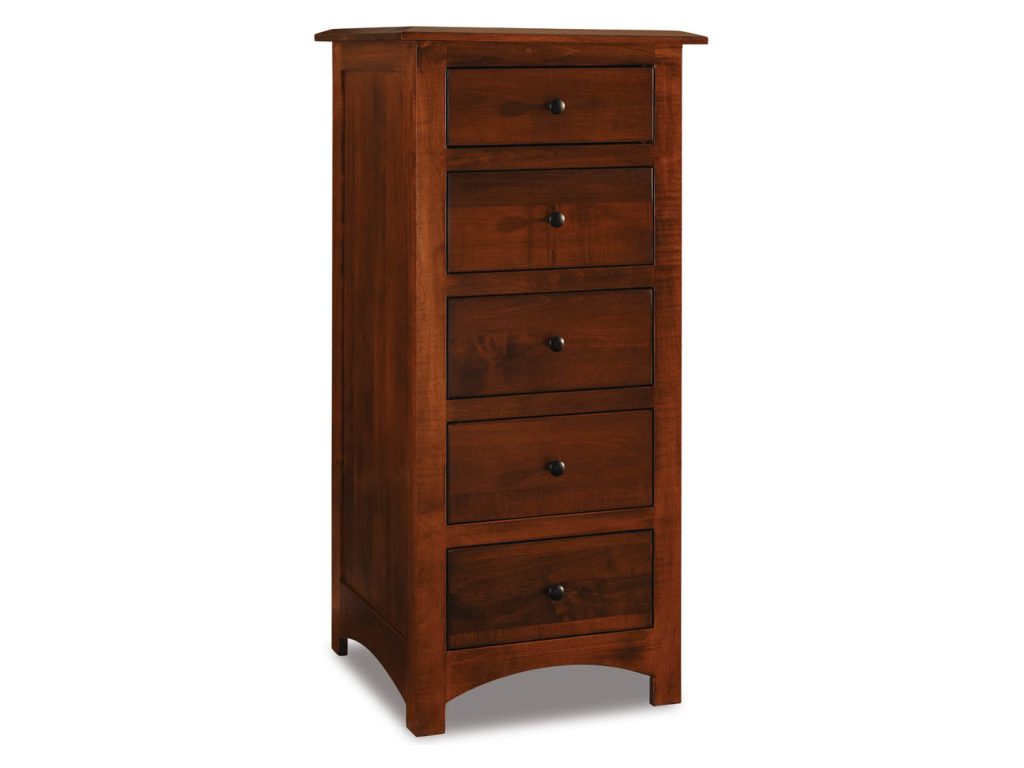 Amish Furniture of NE Finland 5 Drawer Lingerie Chest