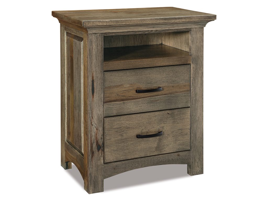 Amish Furniture of NE Abby 2 Drawer Nightstand