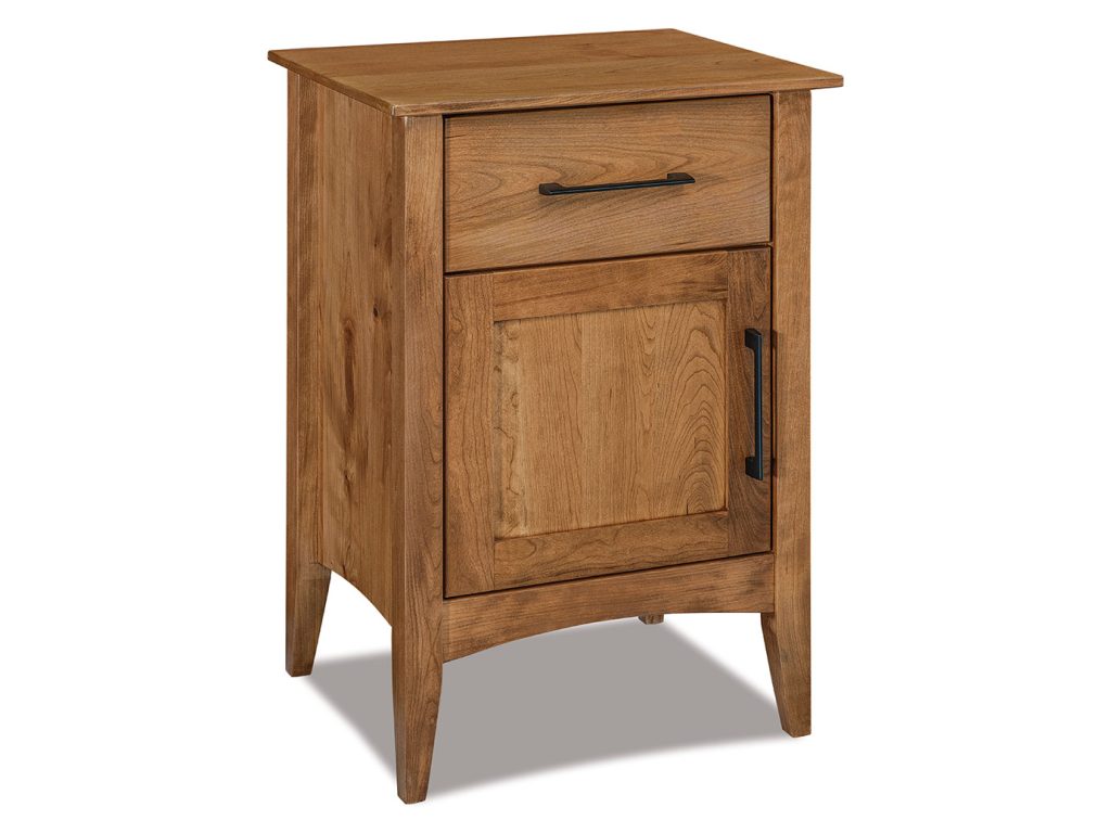 Atlantic 1 Drawer 1 Door Nightstand Drawer Nightstand