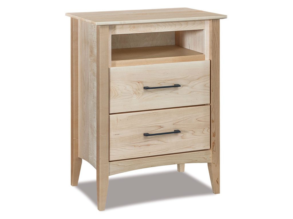 Amish Furniture of NE Atlantic 2 Drawer Nightstand
