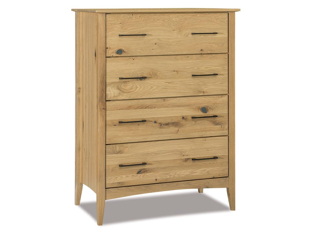 Amish Furniture of NE Atlantic 4 Drawer Chest – 54″H