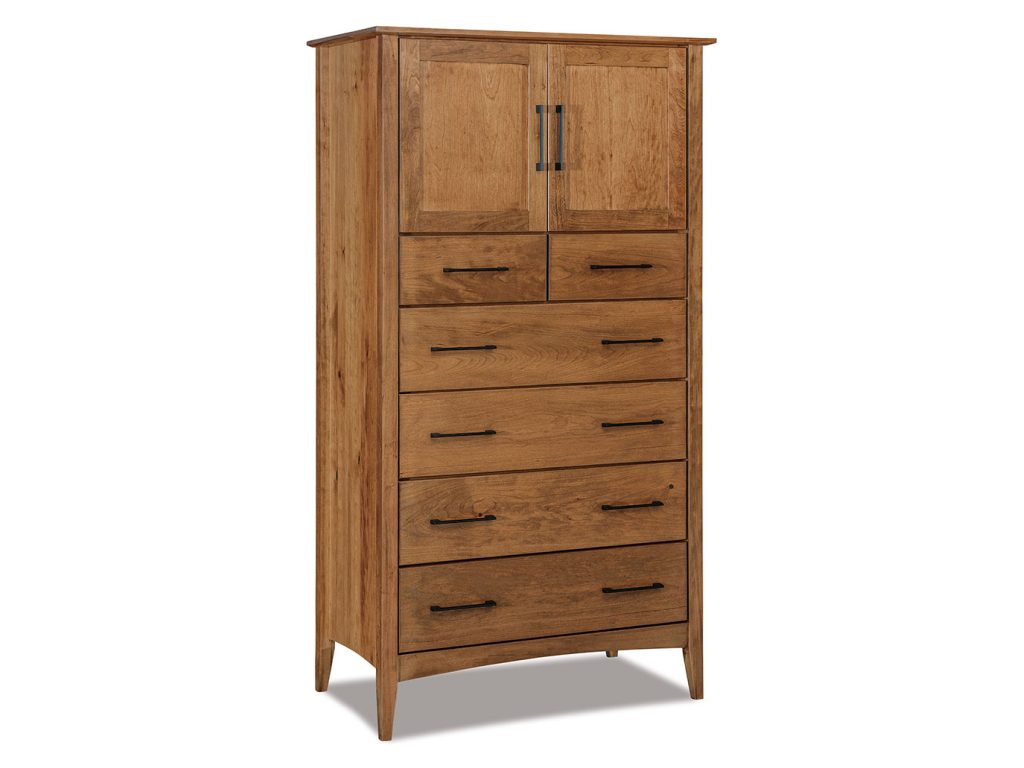 Amish Furniture of NE Atlantic Chest Armoire