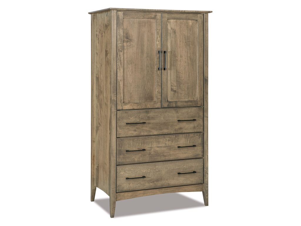 Amish Furniture of NE Atlantic Armoire – 3 Drawers
